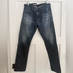 AG Adriano Goldschmied Dark Wash Slim Jeans
